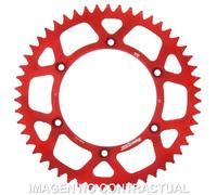Corona Supersprox Alluminio Rossa 51 D per Moto Ricambi Accessori Pezzi