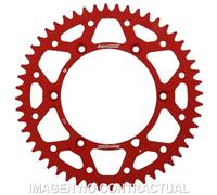 Corona Supersprox Alluminio Rossa 52 D per Moto Ricambio