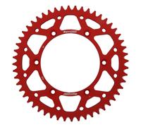 Corona Supersprox Alluminio Rossa 52 D Moto Motore Ricambi Ciclomotore Accesori