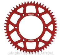 Supersprox Aluminium 53d Ral210x53red Rear Sprocket Rosso 53t