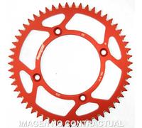 Corona Supersprox Alluminio Rossa 55 D per Moto Ricambi Accessori Pezzi