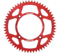 Corona Supersprox Alluminio Rossa 56 D Moto Motore Ricambi Ciclomotore Accessori