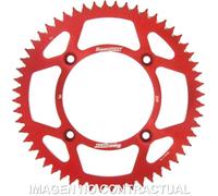 Corona Supersprox Alluminio Rossa 56 D Moto Motore Ricambi Ciclomotore Accessori