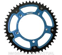 Corona Supersprox Stealth Azzurro 47 D Moto Motore Ricambi Ciclomotore