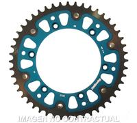 Supersprox Stealth 48d Rst1512x48blu Rear Sprocket Argento 48t