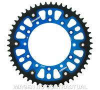 Supersprox Stealth 50d Rst2452x50blu Rear Sprocket Argento 50t