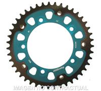 Supersprox Stealth 43d Rst1800x43blu Rear Sprocket Argento 43t