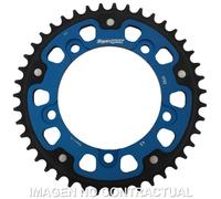 Corona Supersprox Stealth Azzurro 43 D Moto Motore Ricambi Ciclomotore Access