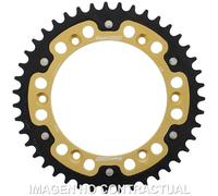 Corona Supersprox Stealth Gold 43 D per Moto Ricambi e Accessori