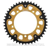 Corona Supersprox Stealth Gold 44 D per Moto Ricambi/Accessori