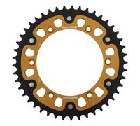 Corona Supersprox Stealth Gold 45 D per Moto Ricambi Accessori Pezzi