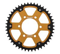 Corona Supersprox Stealth Gold 46 D per Moto Ricambi Accessori Pezzi