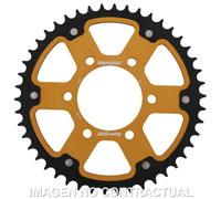 Corona Supersprox Stealth Gold 46 D per Moto Ricambi e Accessori