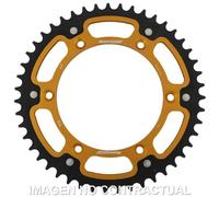 Corona Supersprox Stealth Gold 47 D per Moto Ricambi Accessori Pezzi