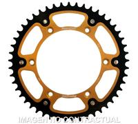Corona Supersprox Stealth Gold 49 D per Moto Ricambi Accessori Ricambi