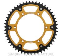 Corona Supersprox Stealth Gold 50 D per Moto Ricambi Accessori Pezzi -