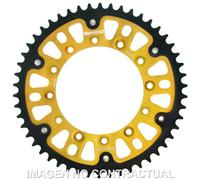 Corona Supersprox Stealth Gold 50 D per Moto Ricambi Accessori Pezzi,