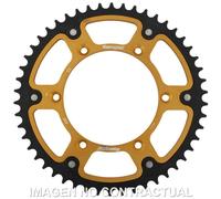 Corona Supersprox Stealth Gold 50 D per Moto Ricambi Accessori Pezzi