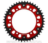 Corona Supersprox Stealth Rossa 45 D per Moto Ricambi Accessori Parti