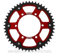 Corona Supersprox Stealth Rossa 46 D per Moto Ricambi/Accessori