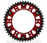 Corona Supersprox Stealth Rossa 47 D Moto Motore Ricambi Ciclomotore Accessori