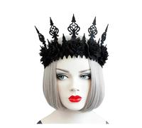 Corona Tiara Gioielli For Capelli For Donne Gotico Femminile Accessori For Capelli Da Sposa Ornamenti Principessa Regina Gioielli For La Testa per Varie Occasioni(FD-95)