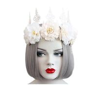 Corona Tiara Gioielli For Capelli For Donne Gotico Femminile Accessori For Capelli Da Sposa Ornamenti Principessa Regina Gioielli For La Testa per Varie Occasioni(FD-91)