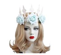 Corona Tiara Gioielli For Capelli For Donne Gotico Femminile Accessori For Capelli Da Sposa Ornamenti Principessa Regina Gioielli For La Testa per Varie Occasioni(FD-90)