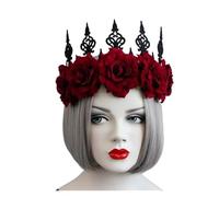 Corona Tiara Gioielli For Capelli For Donne Gotico Femminile Accessori For Capelli Da Sposa Ornamenti Principessa Regina Gioielli For La Testa per Varie Occasioni(FD-97)