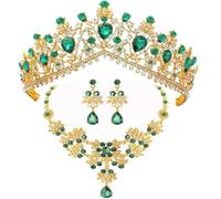 Corona Tiara, Sposa Principessa Donna Bambina, corona con strass, Bridal Birthday Party, accessori per capelli da donna, Bridal Birthday Party, Dresses Pageants Princess Decorazione. Oro rosa