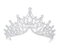 Corona Tiara, Sposa Principessa Donna Bambina, corona con strass, Bridal Birthday Party, accessori per capelli da donna, Bridal Birthday Party, Dresses Pageants Princess Decorazione. Oro rosa