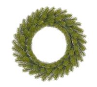 Corona tonda Ghirlanda Natalizia Lincoln in PE Touch da Ø 45 cm