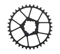 Corona ultraleggera in lega di alluminio 7075 che offre una maggiore resistenza all'usura (36T nero)