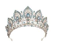 Corona Vintage Grande Diadema Sposa Corone Per Le Donne Tiaras Abito Da Sposa Corona Gioielli Dei Capelli Principessa Compleanno Copricapo E