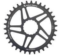 CORONA WOLFTOOTH 34 DENTI TONDA ALLUMINIO NERO RACE FACE CINCH DIRECT MOUNT 1X