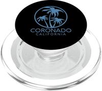 Coronado, California Beach, San Diego, stile retrò, stile vintage, Cali Surf PopSockets PopGrip per MagSafe