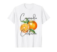 Coronado California Oranges San Diego bay Resort Città Maglietta
