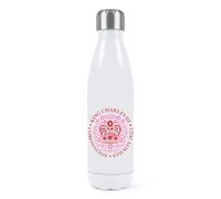 Coronation Emblema Rosa King Charles III Parete Doppia Acqua Bottiglia Souvenir