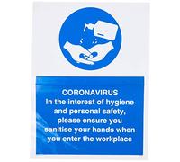 CORONAVIRUS Per l'igiene e la sicurezza personale, assicurarsi di igienizzare le mani.