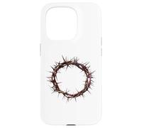 Coronazione di Spine Gesù Cristo Via Crucis Nuovo Testamento Custodia per iPhone 15 Pro