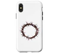 Coronazione di Spine Gesù Cristo Via Crucis Nuovo Testamento Custodia per iPhone X/XS