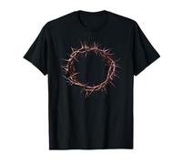Coronazione di Spine Gesù Cristo Via Crucis Nuovo Testamento Maglietta