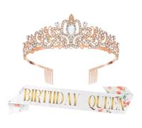 Coroncina Compleanno,Coroncina 18 Anni,Fascia Compleanno,Birthday Girl,Cerchietto Compleanno,Fascia Compleanno 6 Anni,Corona Compleanno Bambina,Birthday Crown,60th Birthday Sash And Tiara For Girls