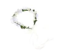Coroncina per Sposa Copricapo Nuziale per Matrimonio Cerimonie e Feste Accessorio Versatile per Donne e Bianco