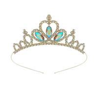 Corone alla moda testa cerchio scintillante testa ornamento capelli strumento styling per bambini adulti capodanno foto puntelli ragazze corona fascia, O, Taglia unica