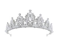 Corone, corona di rinestone corona squisita fascia per matrimoni da sposa Tiarani da sposa, fasce da sposa da ballo da ballo da ballo da ballo di compleanno per bambini per bambini