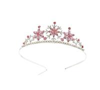 Corone da donna Corona da principessa, gioco di ruolo, giocattoli for bambine, fiocco neve per matrimoni(Color-03)