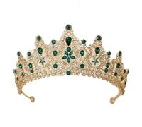 Corone da sposa fatte a mano per le donne di compleanno copricapo strass copricapo accessori per capelli gioielli, lega metall