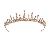 Corone di Modo Dorato Accessori Per Capelli Da Sposa Della Principessa Tiara Diademi Donne Dei Monili