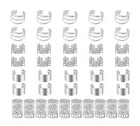 Corone dreadlock Anelli per capelli eleganti e pratici